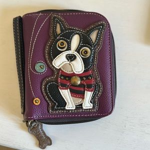 Boston Terrier Clutch